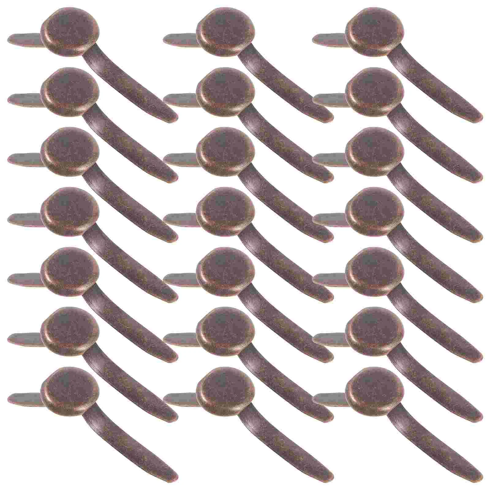 50 Pcs Fasteners for Crafts Beads Paper Brads Scrapbook See Details Metal Child