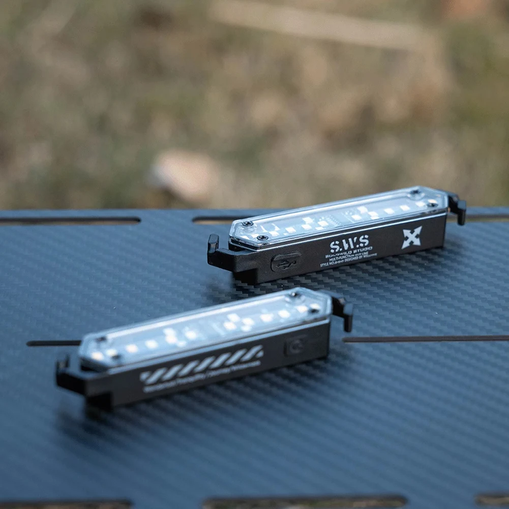 Luz con hebilla de cuerda de viento, lámpara de cadena para tienda de campaña con carga tipo C, atenuación continua, luz decorativa de cuerda de viento para acampar al aire libre y Picnic