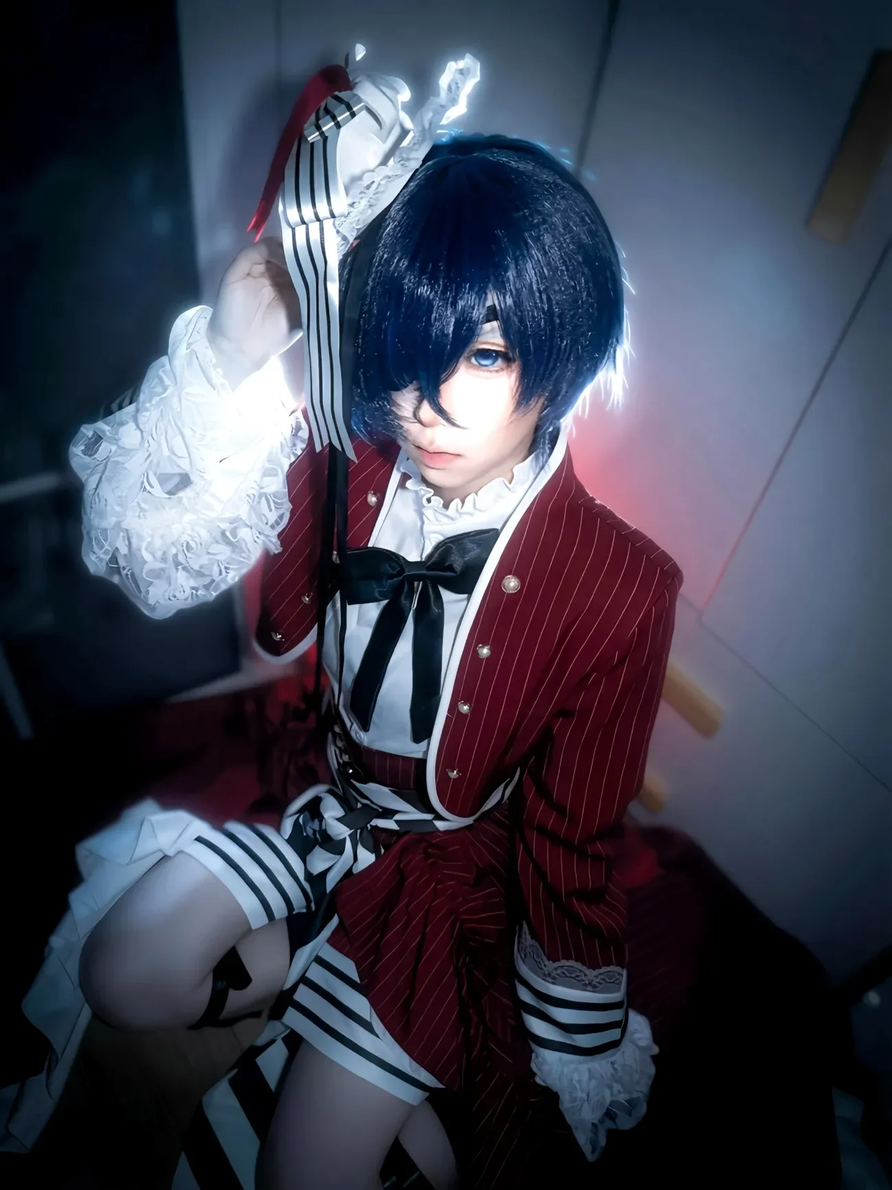 

Ciel Phantomhive Cosplay Costume Set Halloween Christmas Costumes for Adults Deguisement for Carnaval