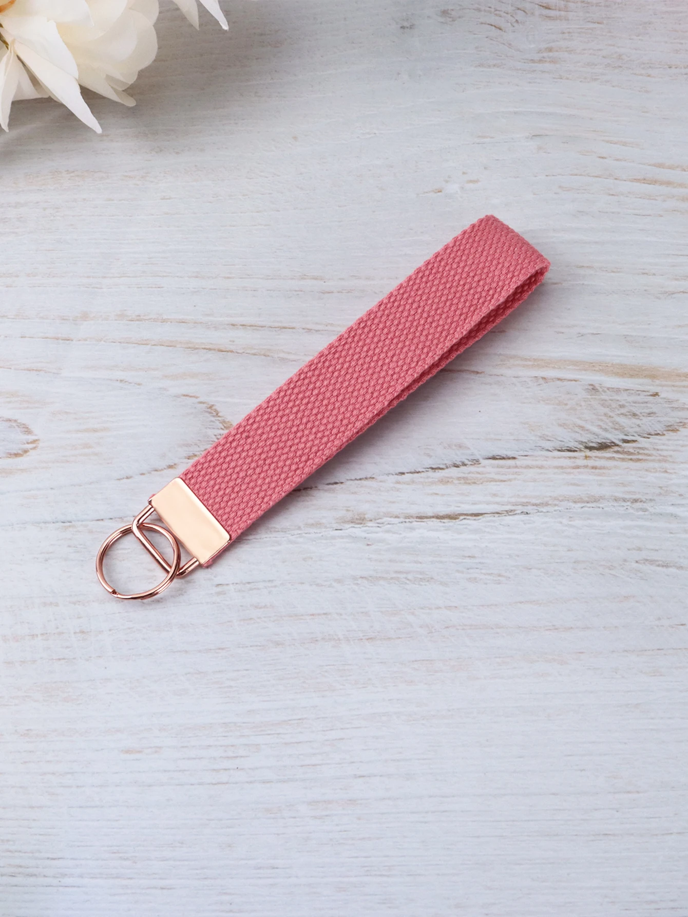 لطيف السوار حزام لون نقي المفاتيح المعلم الحبل مع Keyrings للنساء مفاتيح الهواتف محافظ حامل سحر مفتاح سلسلة هدية