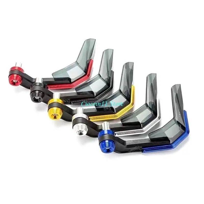 Y1UB Motorbike Wind Deflectors Upgraded Hand Guards Block Wind & Enhances Visibility
