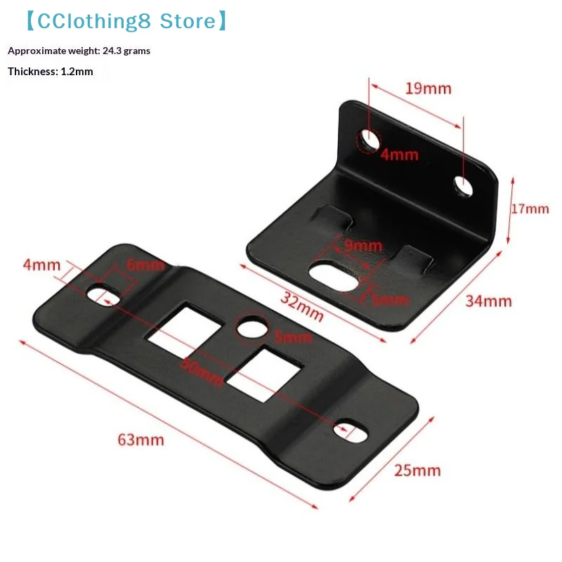 4Pcs Home Renovation DIY Tool Accessories Fixed Fastener 2-In-1 Insert Furniture Laminate L-Shaped 90 Degree Connector【AliS8】
