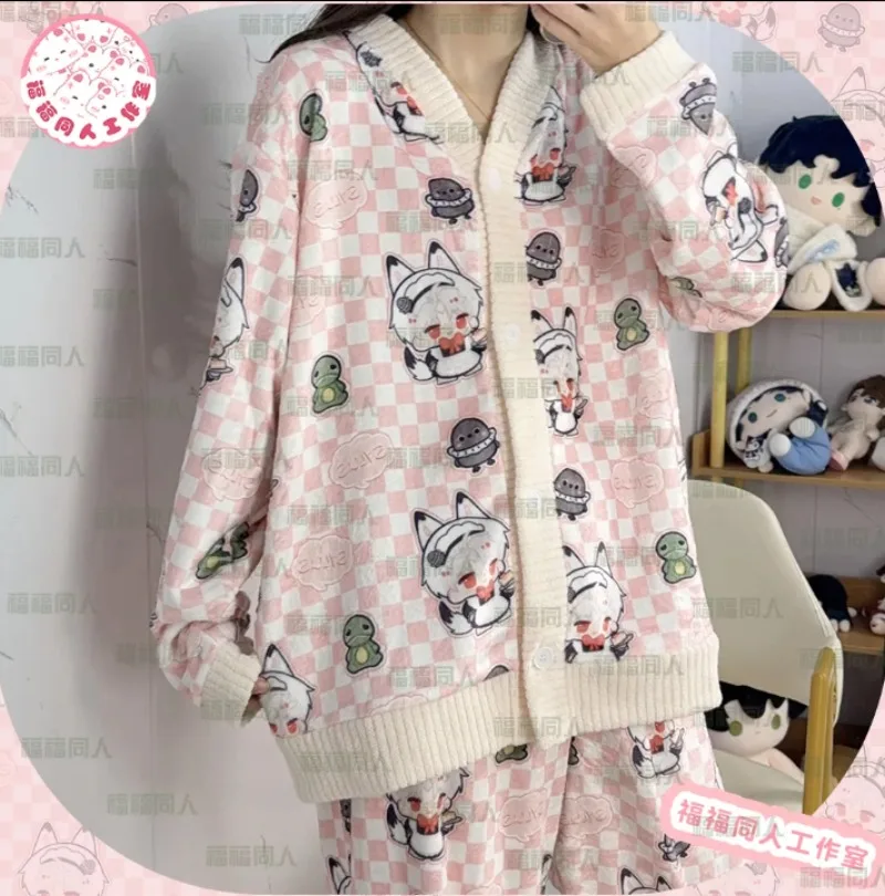 

Аниме игра Love and Deepspace Sylus Rafayel Zayne Xavier утолщенные фланелевые пижамы зимняя теплая мягкая одежда подарок на день рождения