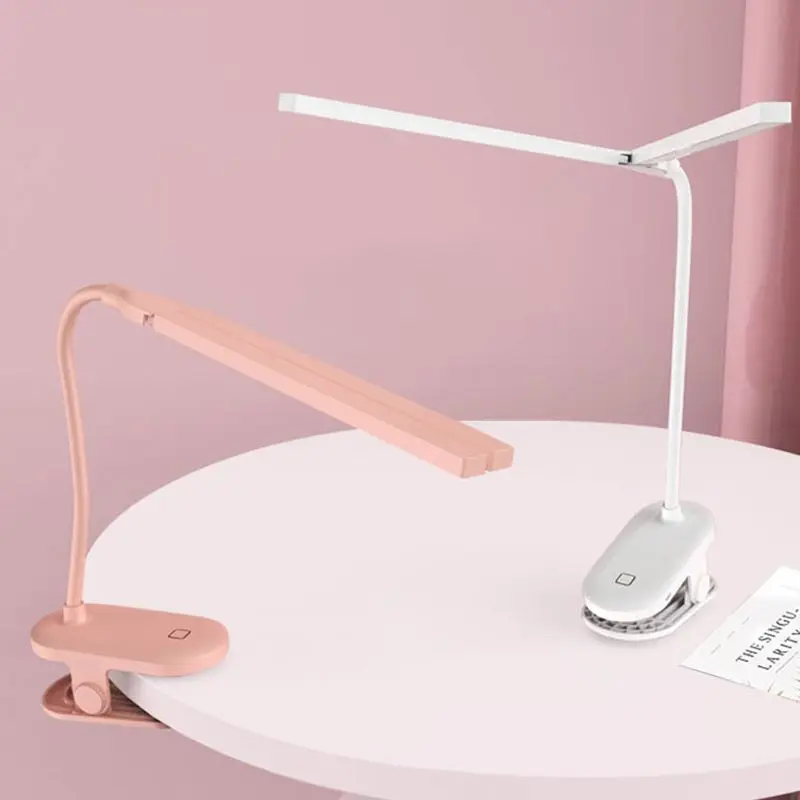 Adjustable Desk Lamp with Flexible Gooseneck, Desk Light, Task Light, 3-Level Dimmable, Eye-Care, 3000K, 4500K, 6500K