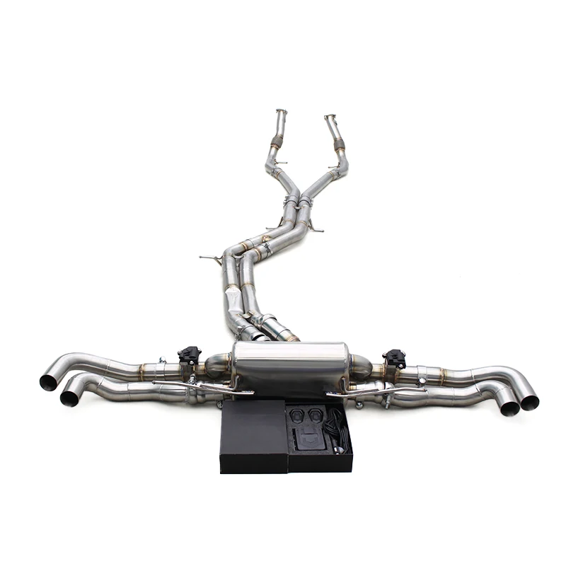 

Stainless Steel Exhaust Pipe System For Audi SQ8 4.0T 2018-2024 Muffler Exhaust Pipe With Valve Controller