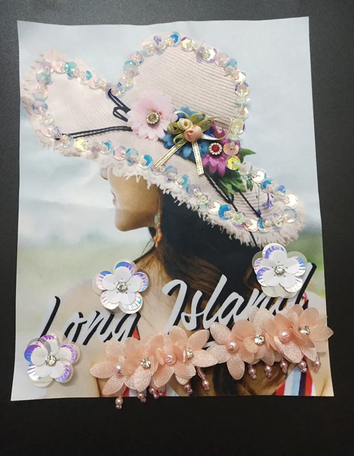 

designer flower embroidery patch for clothing hat beaded parches bordados para ropa sewing on applique parches termoadhesivos