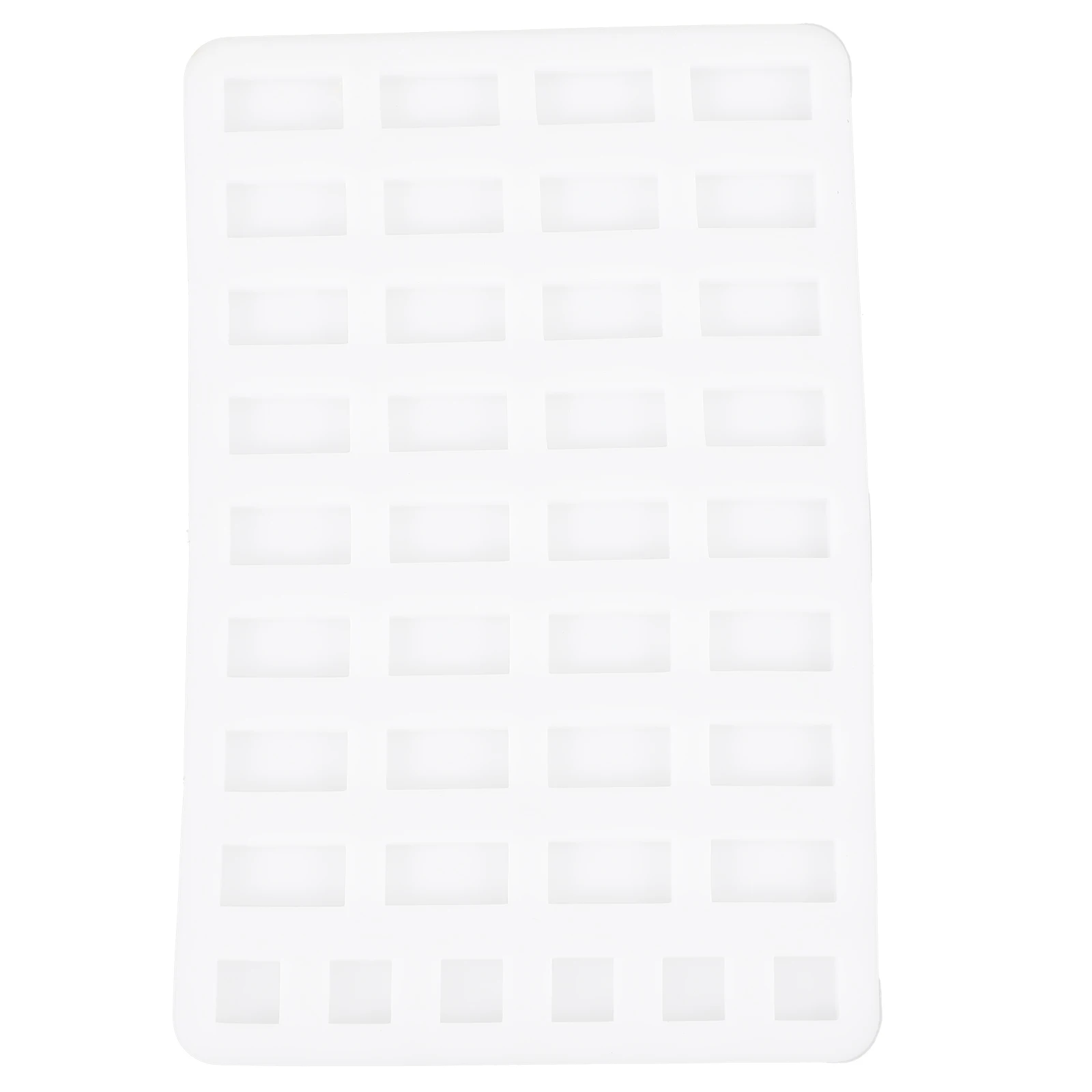 1pc Miniature Brick Mold Silicone Diy Sand Table Building Tool Reusable Brick Making Supply For Mini Landscape Handcraft Kit