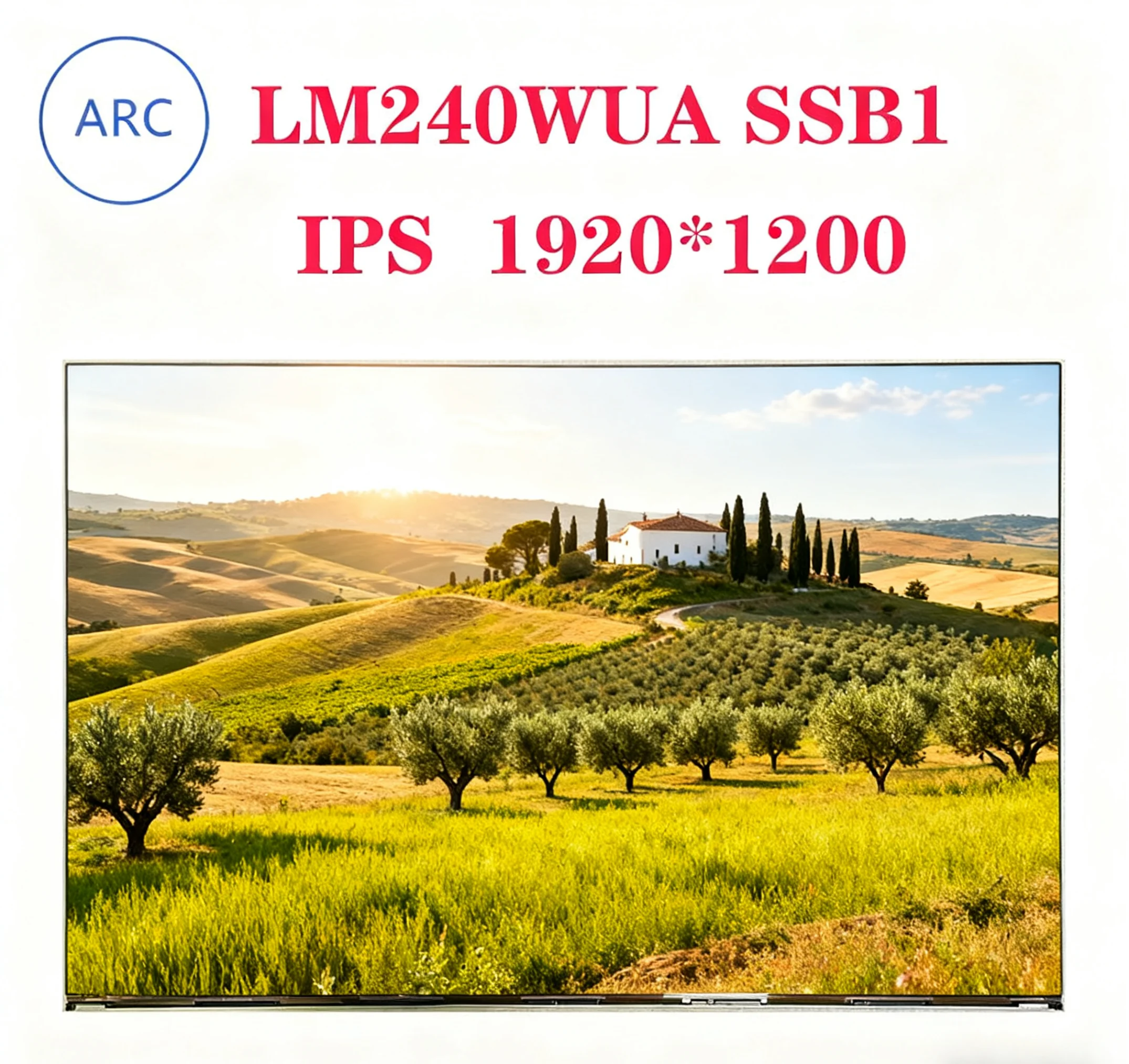 

24" NEW Original Screen LM240WUA SSB1 IPS FHD 1920*1200 LM240WUA(SS)(B1)