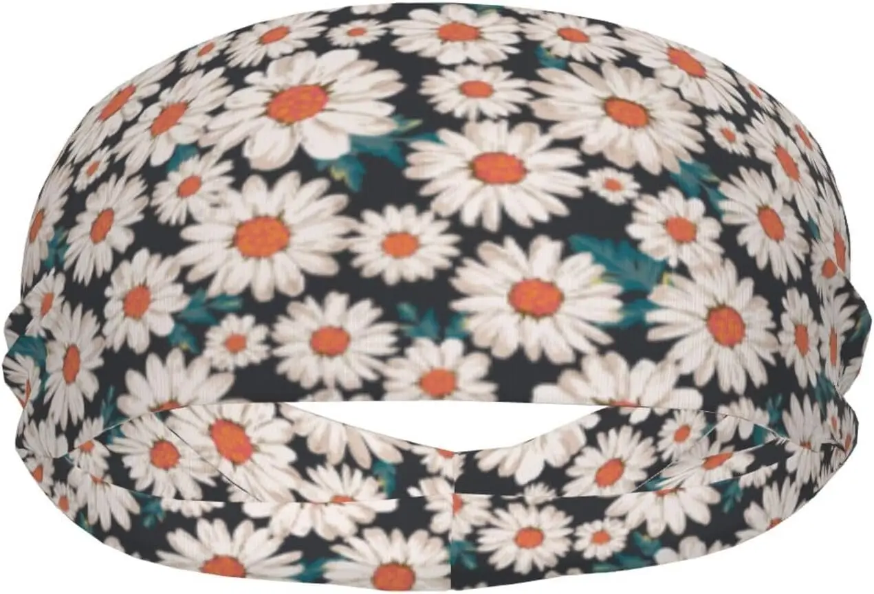 

Sports Sweatband Head Bands for Women Men Sweat-Absorbing Headbands Suitable for Running Yoga Fitness Football Exercise