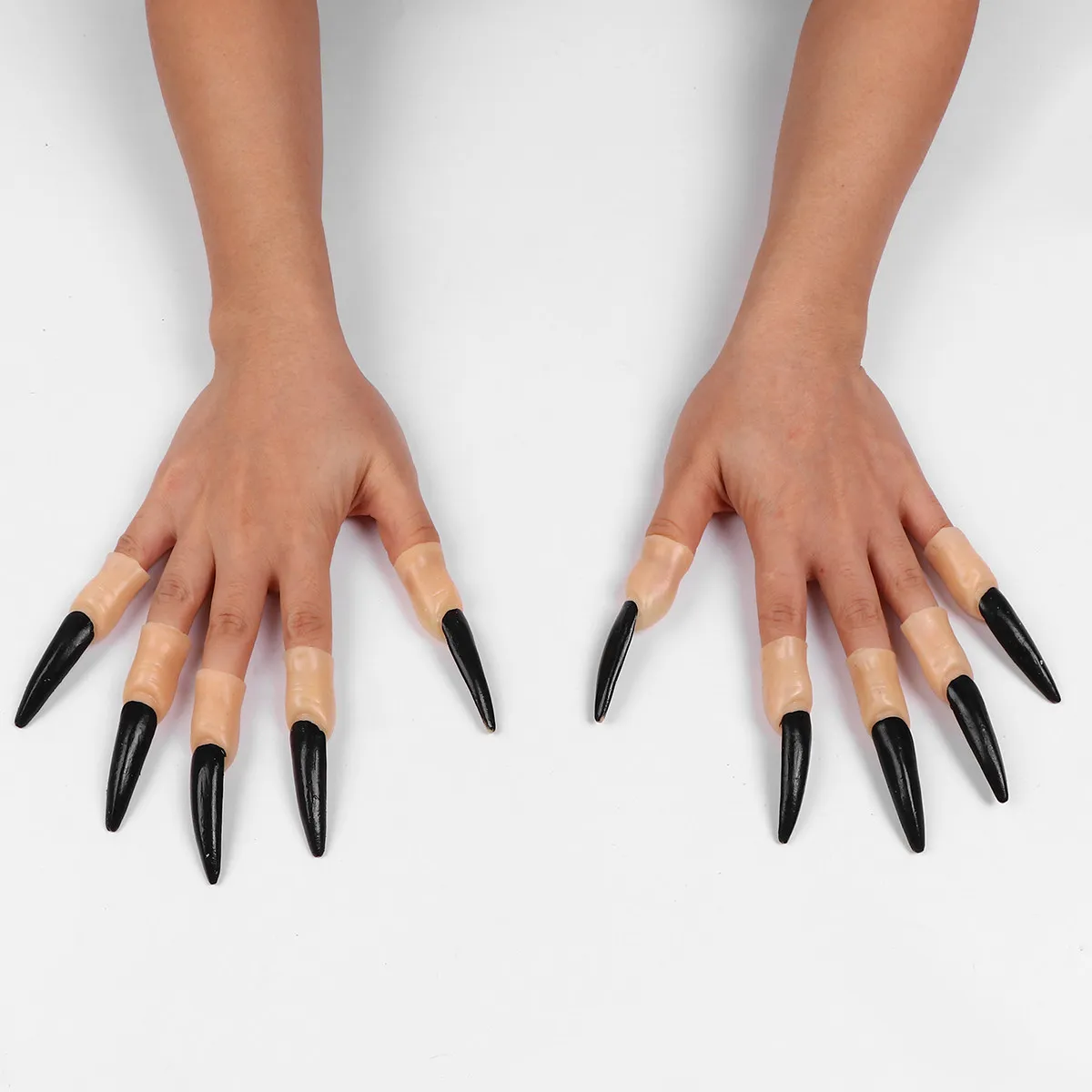 

11 шт. Накладные ногти ведьмы для Хэллоуина, декор для вечеринки, реквизит для ужасного сада, украшение для дома с привидениями, сувениры для вечеринки, фальшивый нос