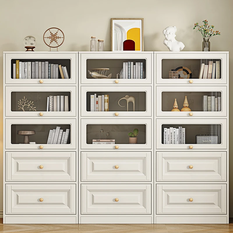 

Wood Storage Book Shelf Library Drawer Display Living Room Book Shelf Corner Prateleira Para Livros Furniture Living Room BL50BS