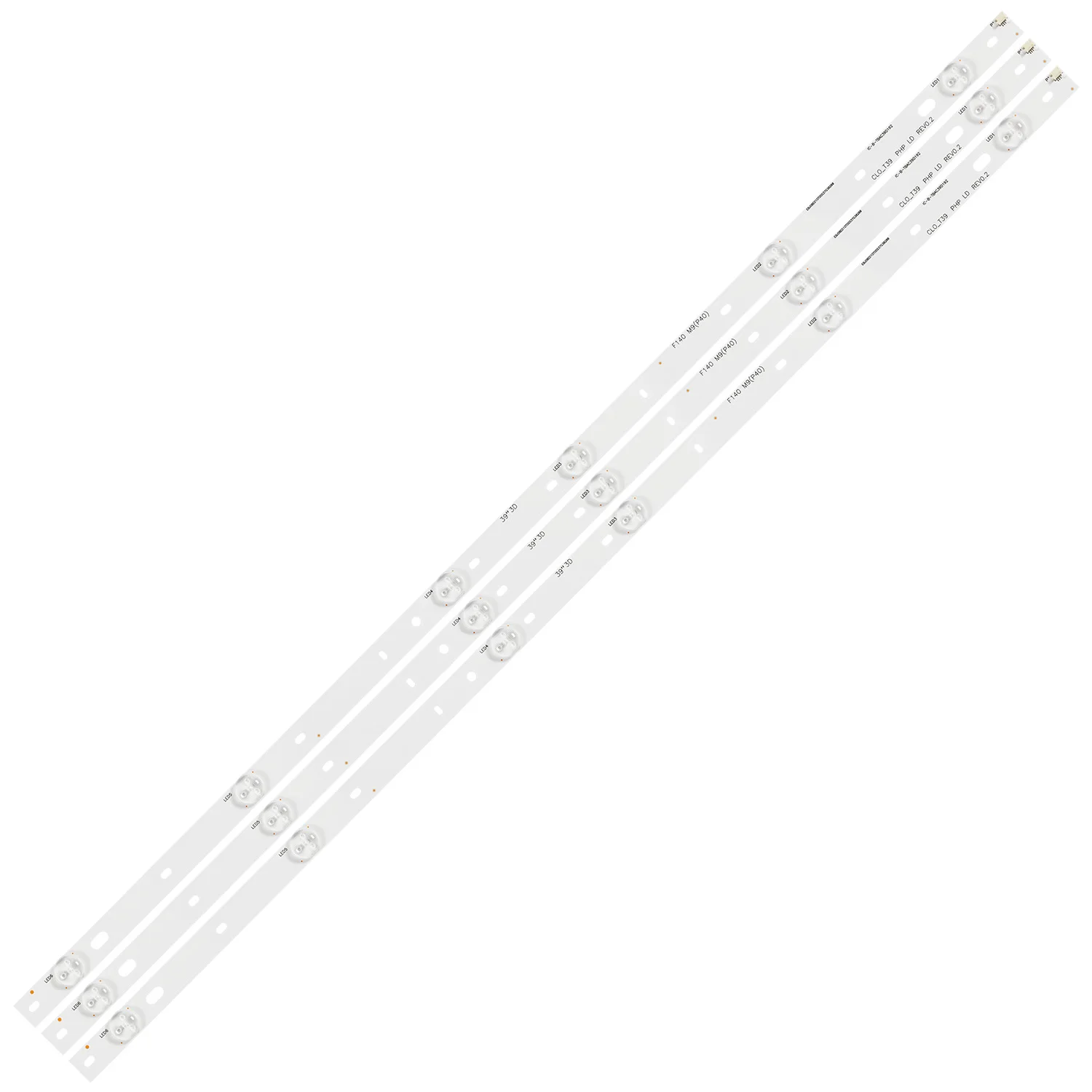 

3Pcs/Set LED Strip IC-B-TBAC39D192 CLO_T39 PHP LD REV.02 39PFL5708/F7 39PFL4398H/12 TPT390J1-HJ1L02 TPT390J1-HVD03 39PFL3088