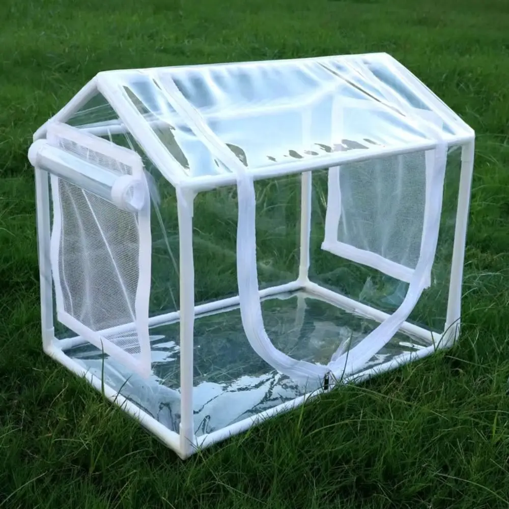 High Quality Transparent Greenhouse Tent PVC Thermostatic Plants Warm Shed Mini Portable Flower Seedling House Indoor