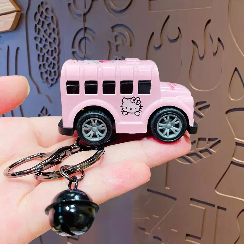 سانريو مرحبا كيتي كيرينغ المفاتيح فتاة سيارة لعبة الكرتون الاطفال المدرسية قلادة سلاسل حقيبة الحلو الإبداعية إكسسوارات جذابة هدية #4