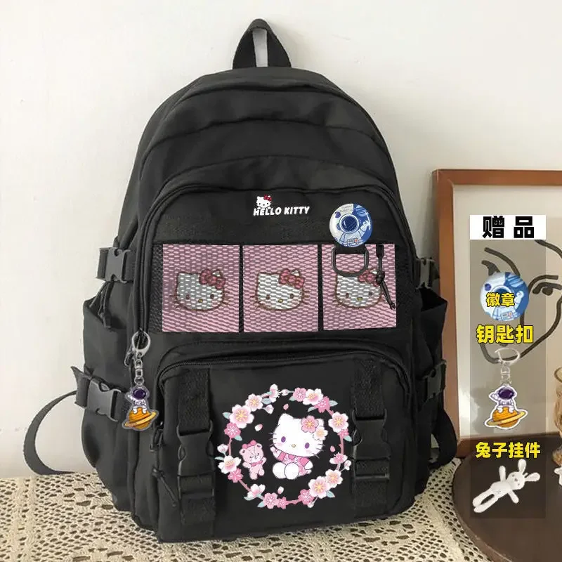 Sanrio schoolbag Hello Kitty Kitty large capacity backpack for primary school students