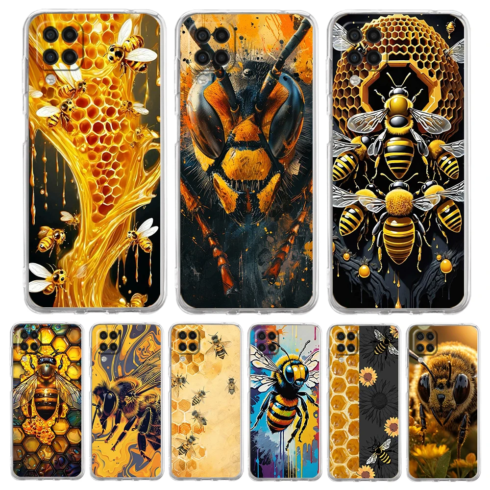 Bugs bees scientific decomposition Soft TPU for Samsung Galaxy A25 A23 A22 A52S A52 A51 A71 A41 A31 A13 Transparent Phone Case