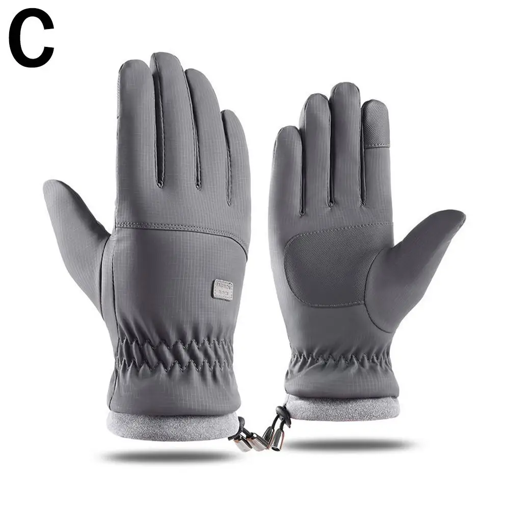 Winter Outdoor Sports Running Glove Warm Screen Gym Fitness Full Finger Gloves For Men Women Knitted Magic Gloves S4m1