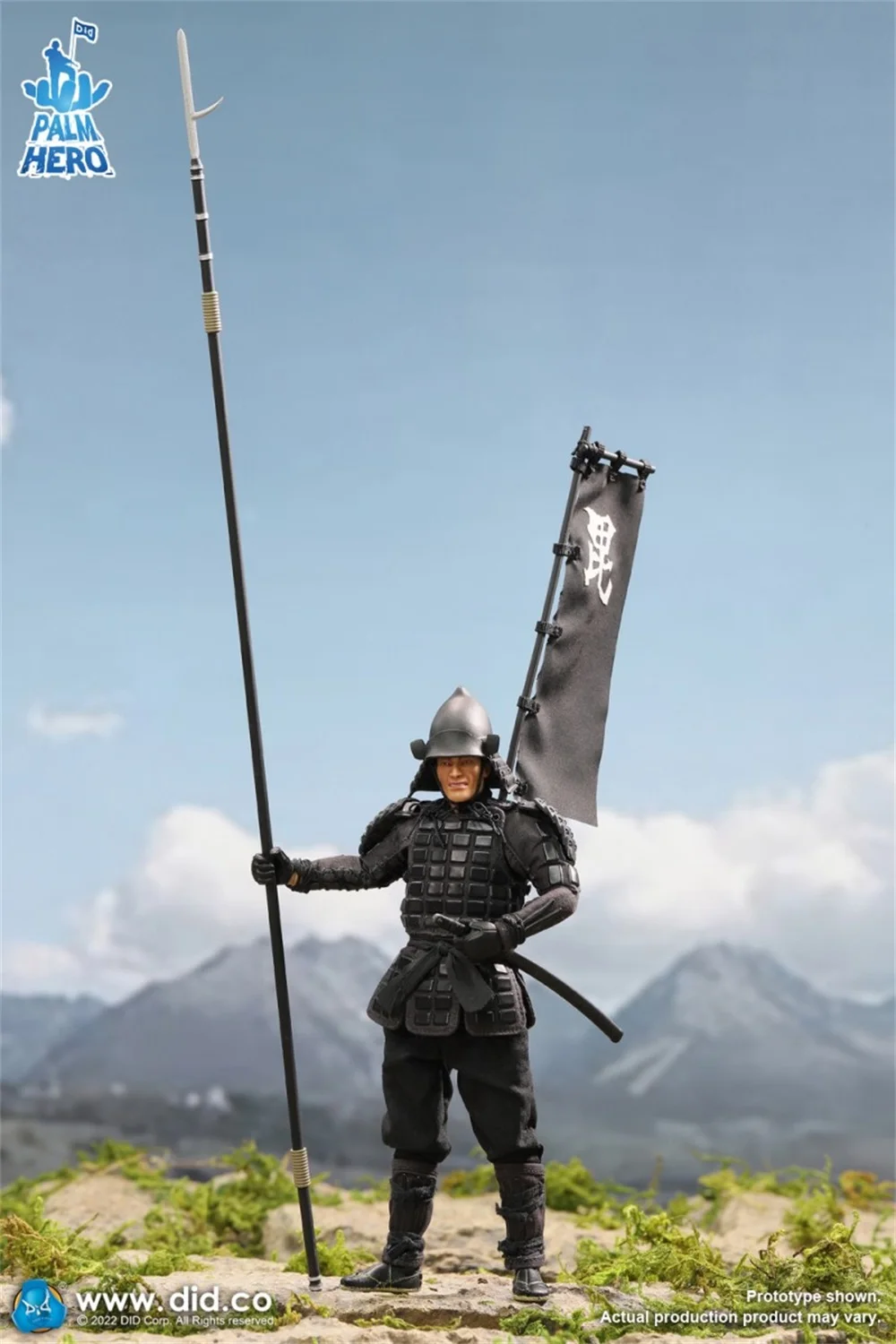 Zu verkaufen 1:12th DID XJ80017A Schwarze Version Alter Vintage Japan Krieger Soldat Komplettset Bewegliche Actionfigur Geschenk für Fans