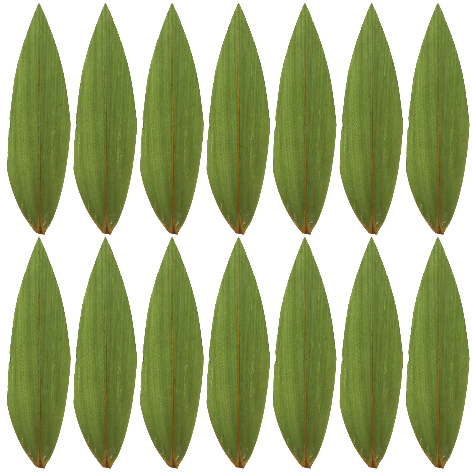 

100 Pcs Sushi Decor Dishes Lawn Japanese Food Decoration Leaf Sashimi Tray Ornament Mat Cold Leaves Decorative Artificial