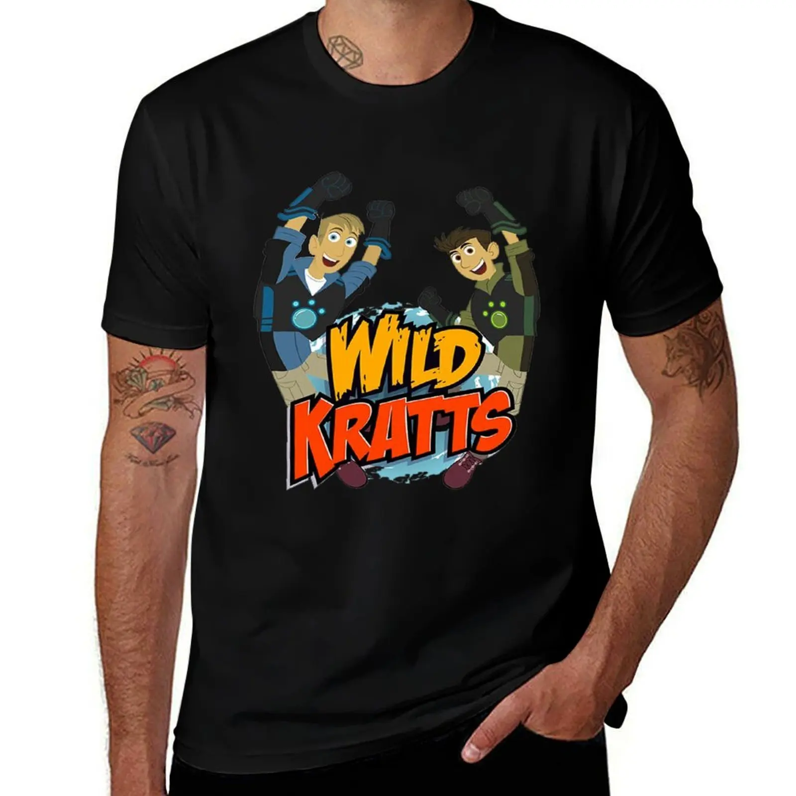 

Wild Kratts gift for fans wild kratts costumes T-Shirt Worker Basic Short Sleeve Tee