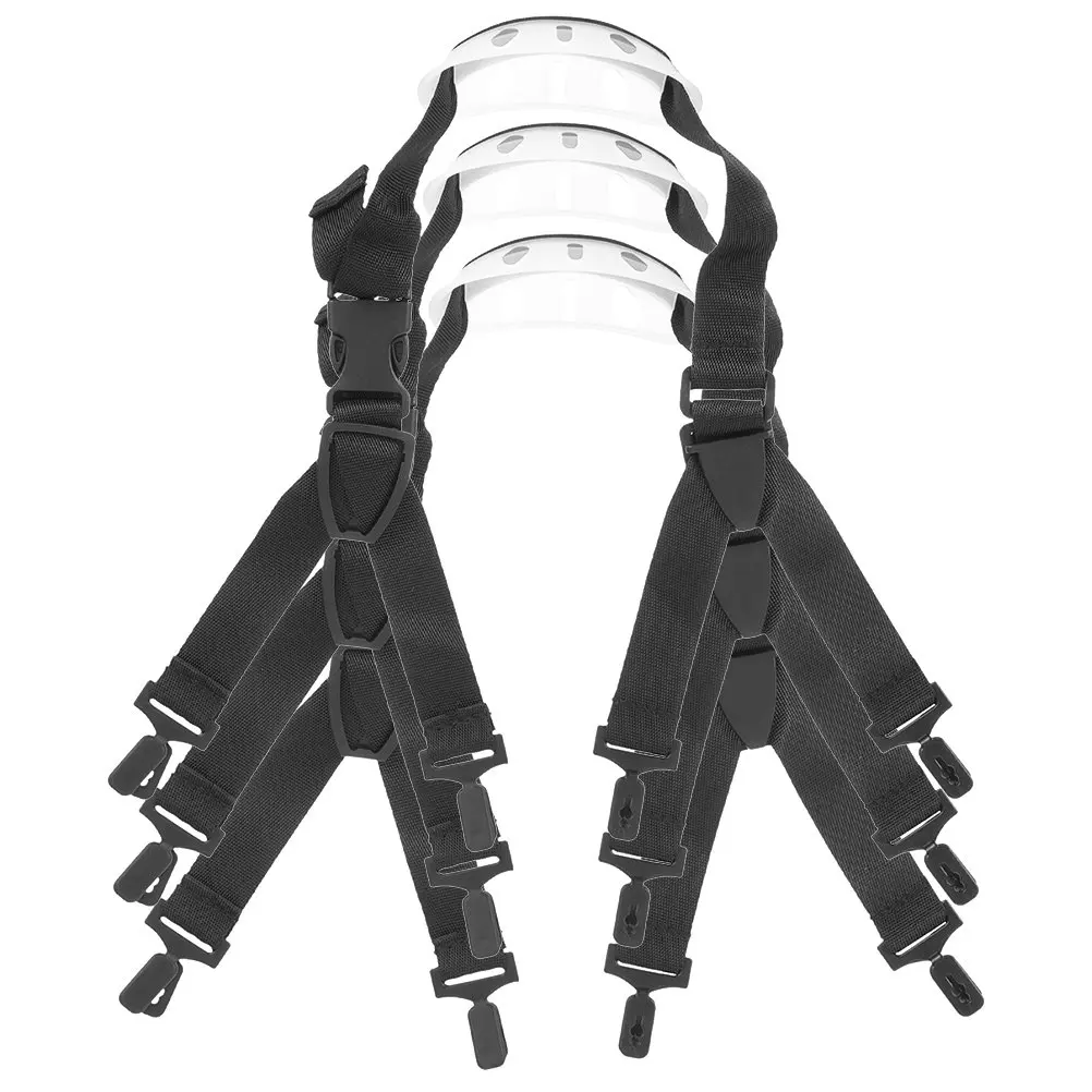 

2Pcs Safety Chin Strap Adjustable Hard Hat Strap Flexible Replacement Accessory Professional Hard Hat Straps