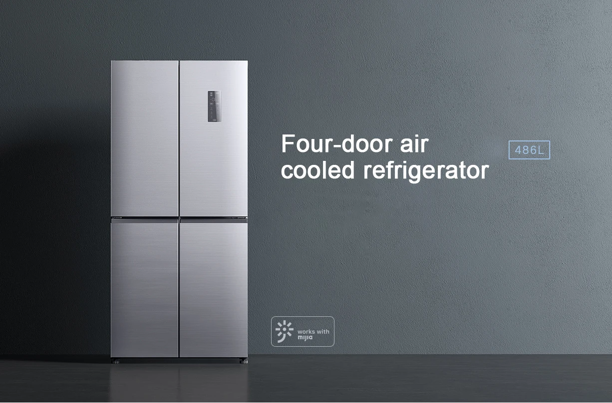 486L Factory Direct Sales Energy-saving 4 Door Household Inverter Wholesale Refrigerator Side by Side Refrigerator