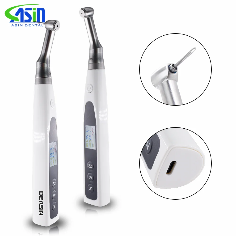 

DEASIN Dental Implant Torque Wrench Driver Electric 16:1 Contra Angle Universal Implant Repair Kit Dental Surgery Equipment