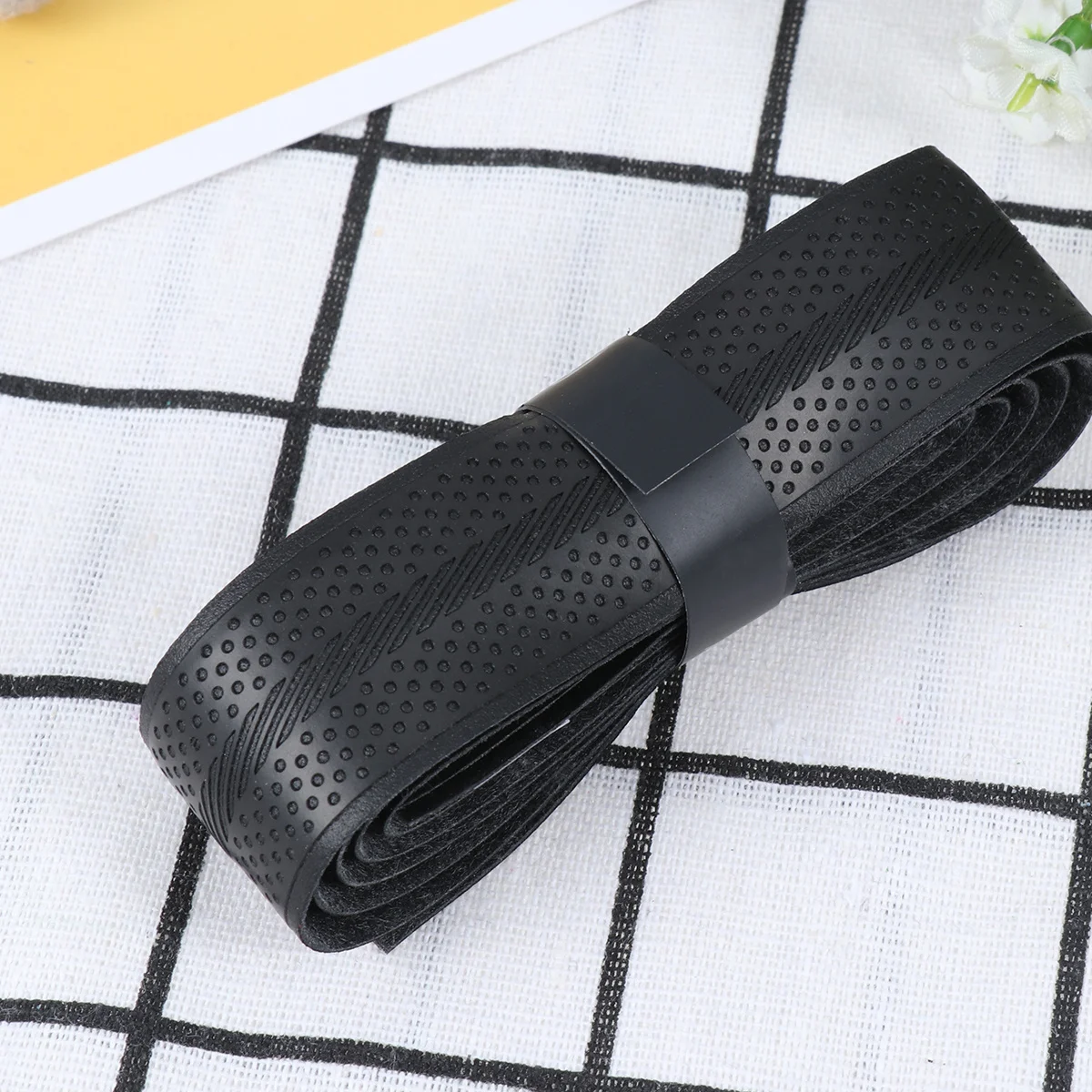 

2 Rolls Anti-Slip Fishing Rod Handle Tape PU Sweat Absorbing Wrap for Racket Bike Handlebar Fishing Rod Handle Tape