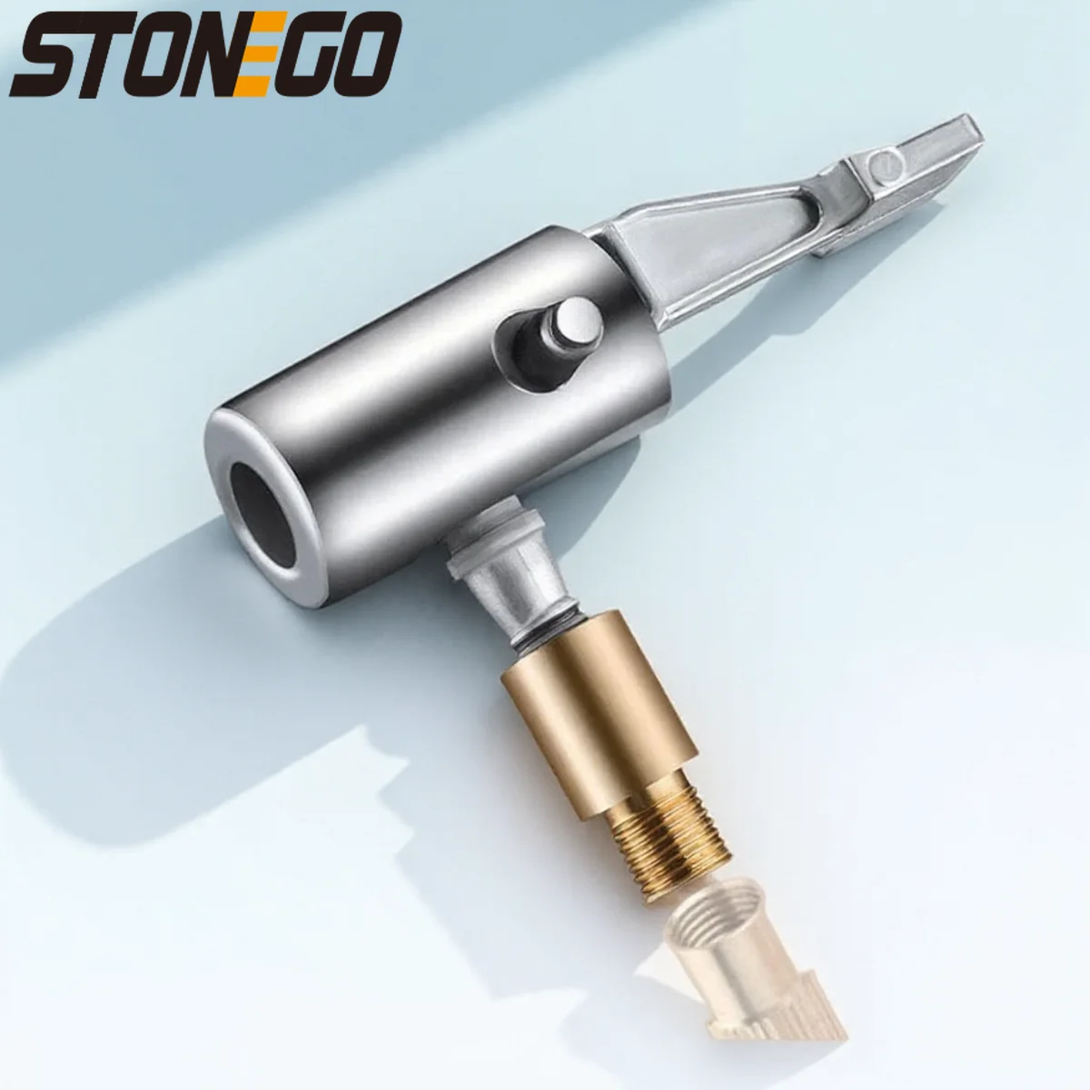 Portable Inflatable Pump Connector for Car Tire Air Chuck Compressor Tire Inflator 12V Rapid