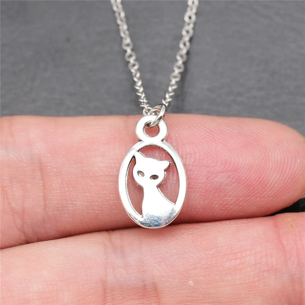 Chokers 40Cm Short Chain Necklace Animals Poultry Dogs Cute Jewellery