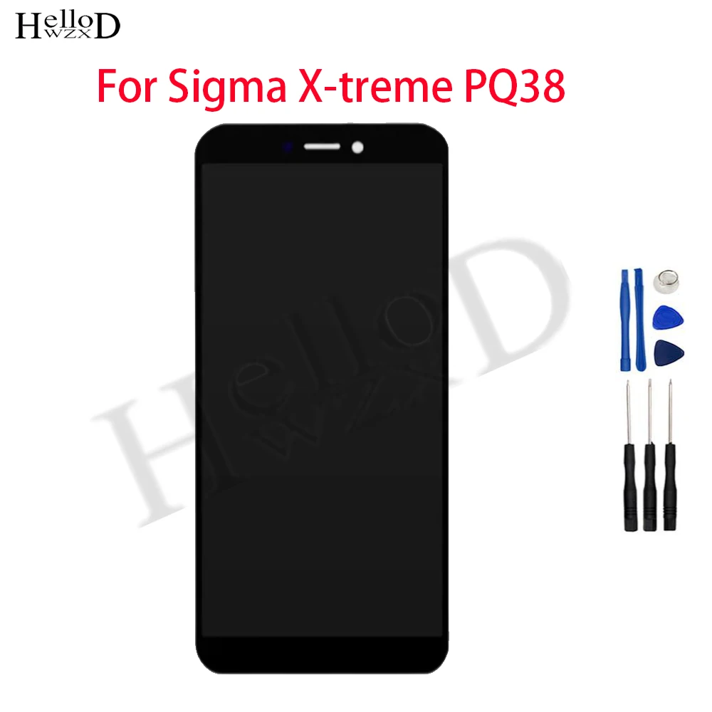 

Full Screen For Sigma X-treme PQ38 LCD Display Touch Screen Digitizer Assemly New Tested Replacement Repair Parts With Tools