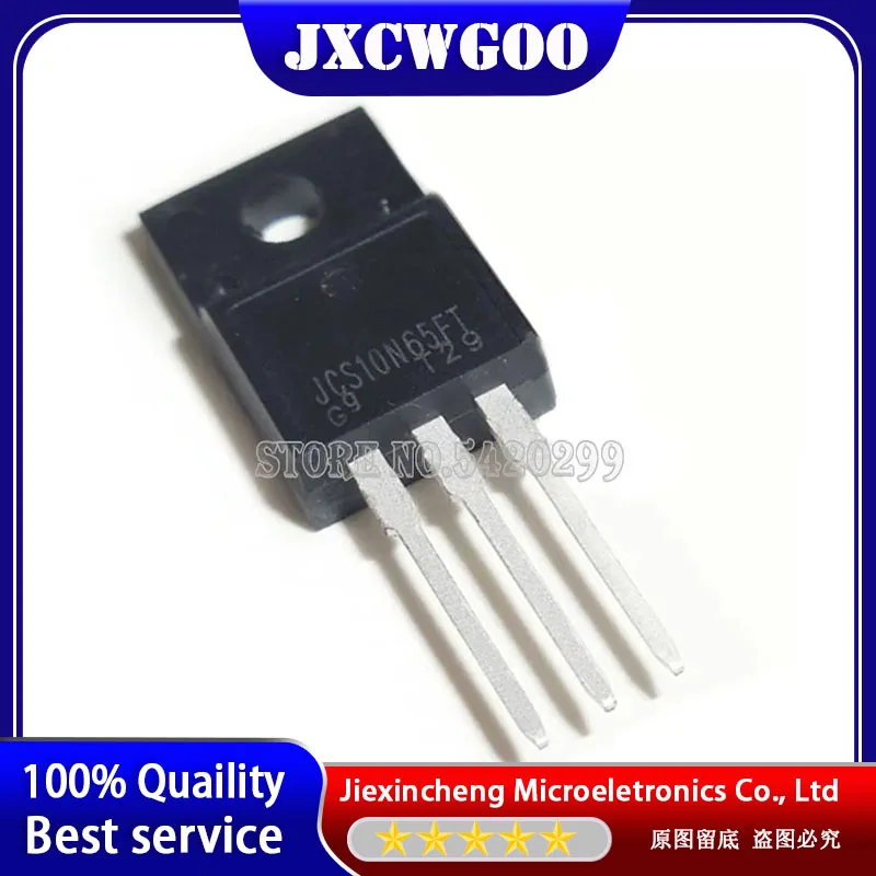 Imagem -02 - Original Jcs10n65ft Jcs10n65 To220f 10a 650v Novo 10 Pcs