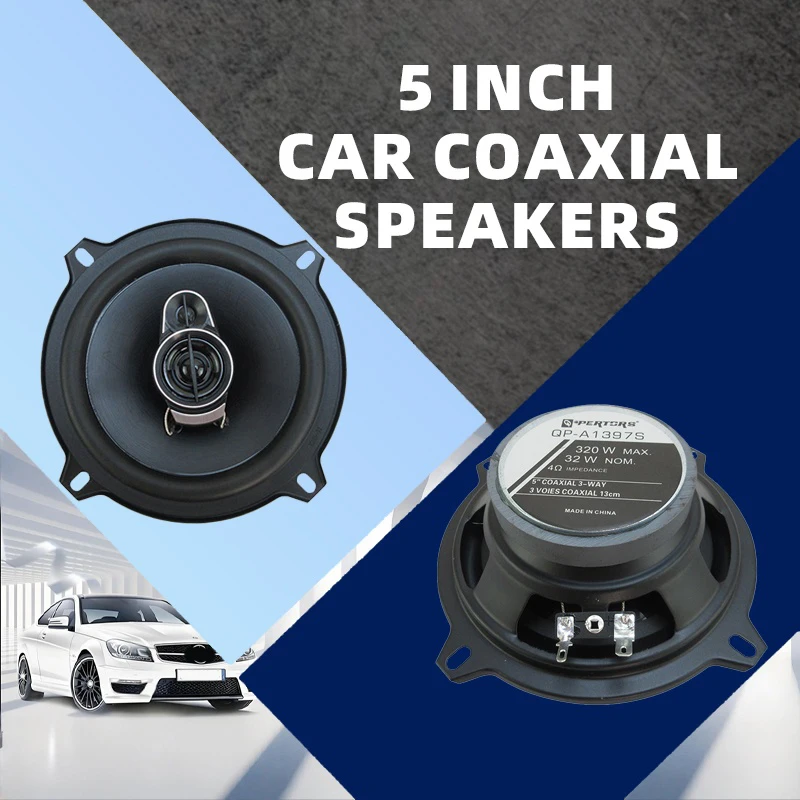5 Inch Coaxial Spea…