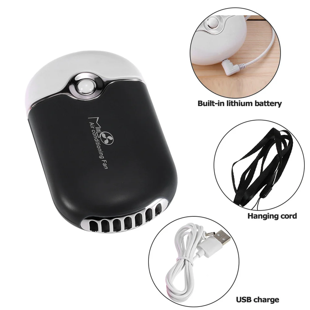 

USB Mini Fan Black Palm Air Conditioning Blower for Eyelash Extension Quick Drying Essential Oil Fragrance Mini USB Fan Fast