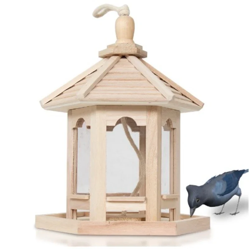 

Feeder Tool Hanging Bird House Food Dispenser Container Outdoor Accessories