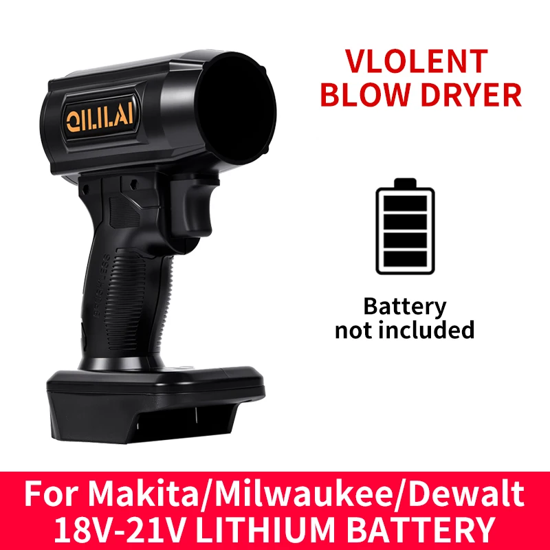 

Violent Blower Handheld Turbo Jet Fan 50mm Brushless Powerful 1300G Thrust 1000W Highpower Duct Fan Turbo Fan Car Air Blower