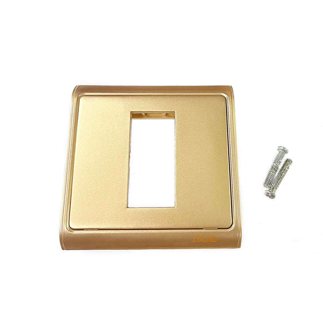 Lotus Audio Socket 2 RCA Jack Panel 86X86MM Champagne Color for DVD Audio Power Amplifier