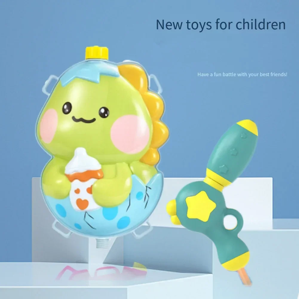 1900ml Summer Child Backpack Water Toy Pull-out Beach Water Toy Interactive Water Spray Outdoor Pool Gifts Water Playing Toys