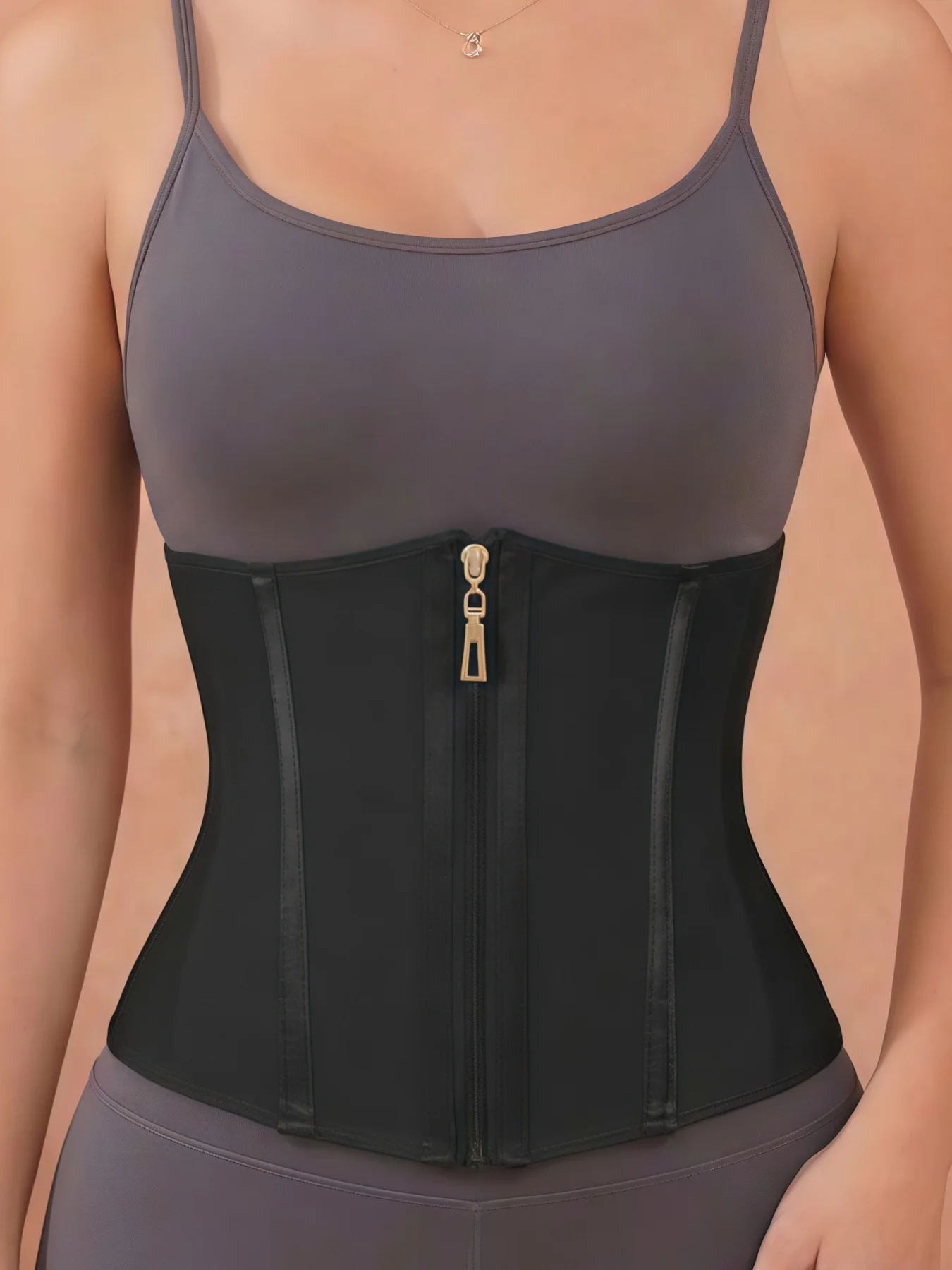 

Women's Tummy Control Waist Trainer Corset Shapewear Hourglass Body Shaper for Working out Wrap Slimming Belt