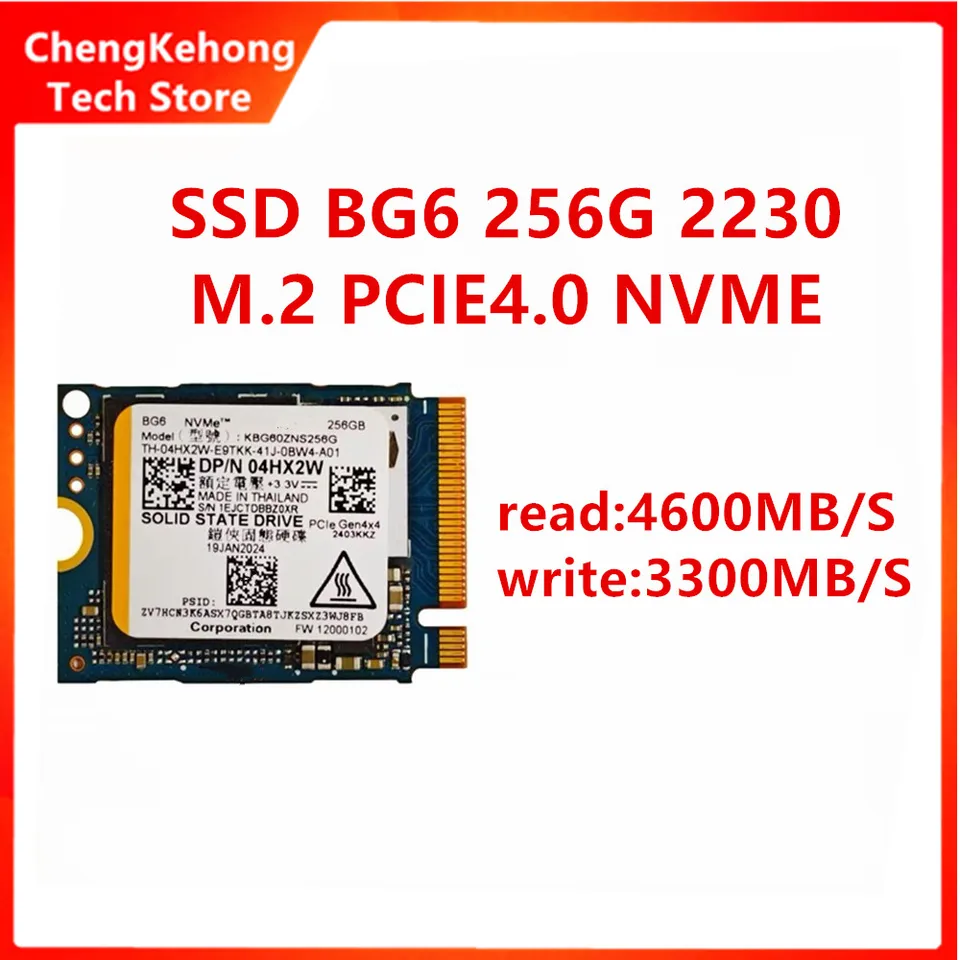Original FOR KIOXIA SSD BG5 BG6 2230 256G 512G 1TB NVME PCIE4.0 M