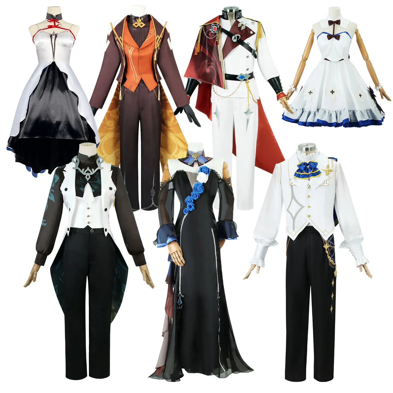 

Genshin Impact Cosplay Symphony Concert Dadaulia Cosplay Costume Xiang Performance Clothing Anime Performance Wear
