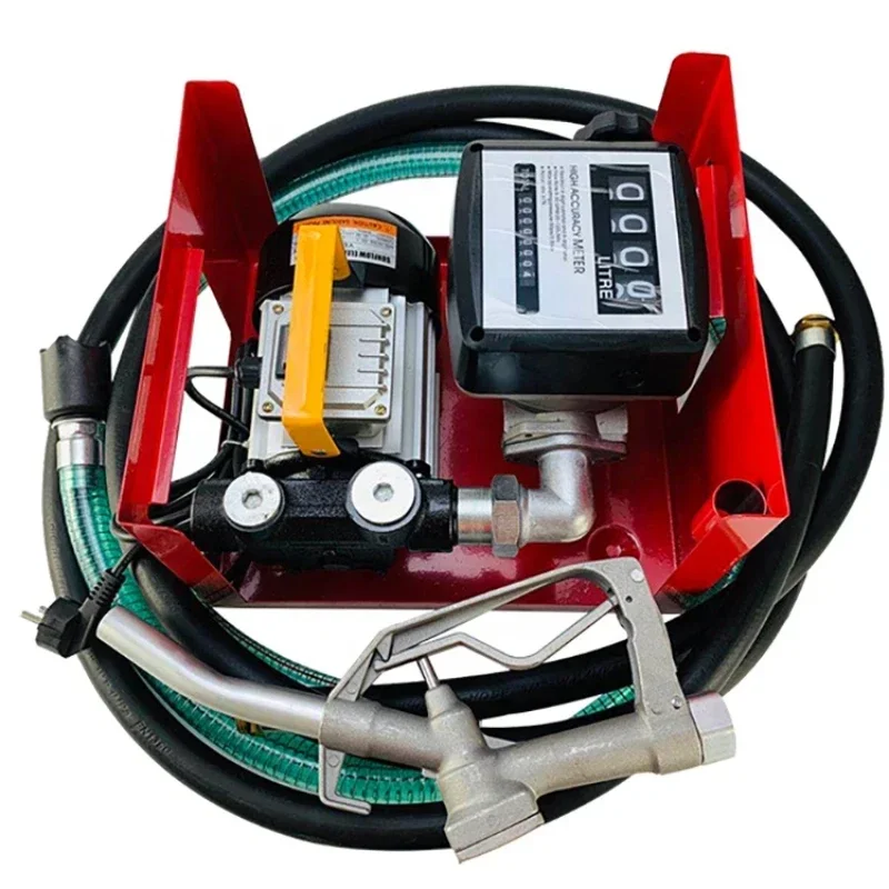 electric fuel oil pump AC 110V/220V 550W with manual and auto nozzle