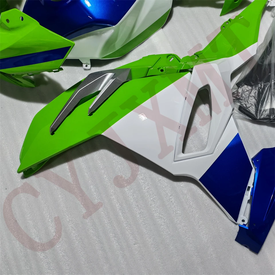 ABS دراجة نارية كامل الجسم Fairings لكاواساكي نينجا EX 500 2024 2025 موتو الهدايا المجمعة EX500 Ninja500 24 25 غطاء خزان الجسم #5