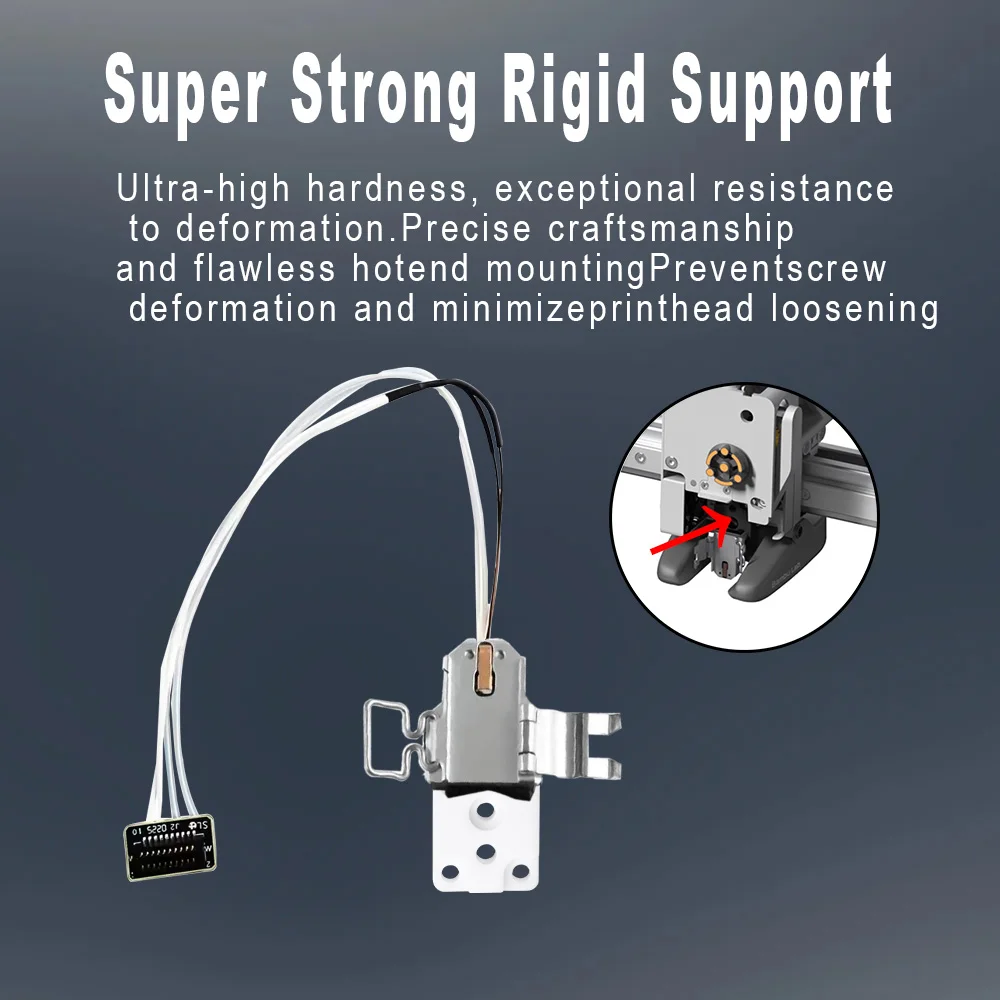 ชุดอุปกรณ์ทำความร้อนสำหรับหัวฉีด Bambu Lab A1 รุ่นอัพเกรดซีรีส์ A1 พร้อมเซรามิกเซอร์โคเนีย อุปกรณ์ติดตั้งหัวฉีด Bambulab A1 Mini ความแข็งแรงสูง