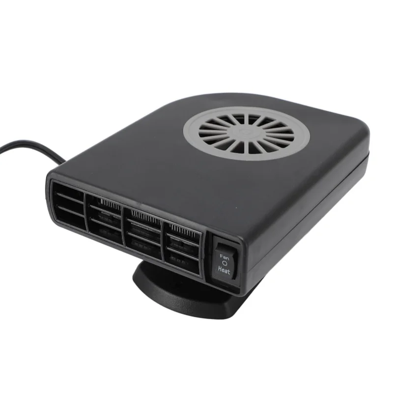 12V Car Heater Fast Heating Rotary Support Design Quickly Defrost Defogger Windshield