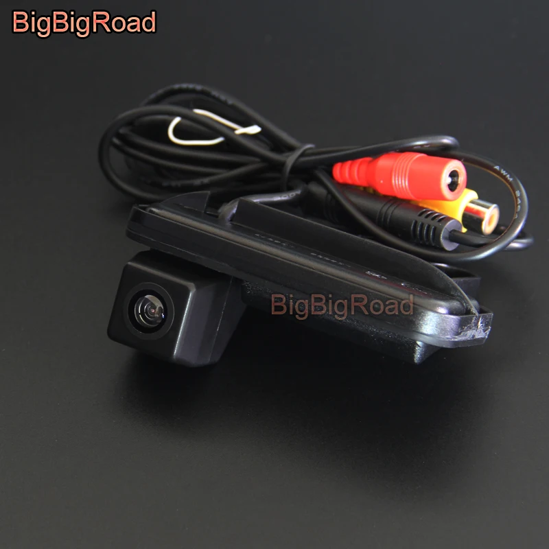 

BigBigRoad For Mercedes Benz E200 E260 E300 E350 W212 2010-2016 Car Rear View Backup Parking CAM Integrated Trunk Handle