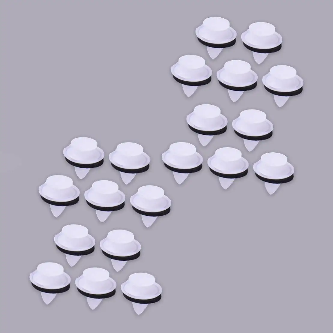 91513-SJK-003 50pcs Tailgate Garnish Clip Fender Rocker Moulding Trim Retainer Fit For Honda Plastic