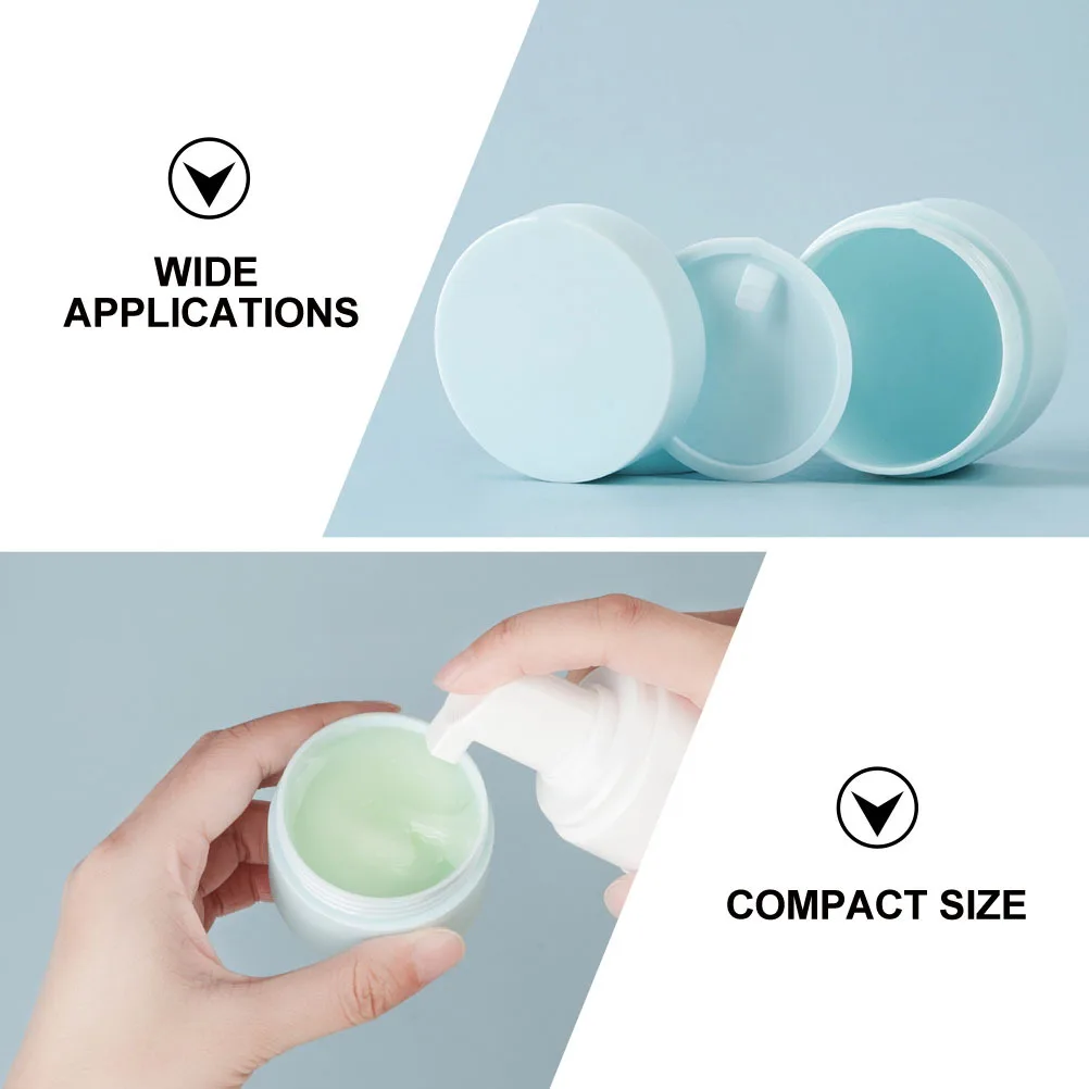 8 قطع 20 جرام خفيفة الوزن مانعة للتسرب، حاويات مستحضرات التجميل، زجاجات كريم السفر القابلة لإعادة الملء، جرة بلاستيكية، زجاجة جرة صغيرة