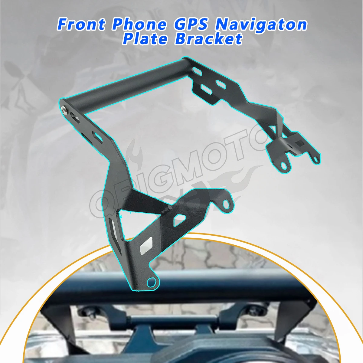 For Triumph TIGER 800 2017 2016 2015 Motorcycle Front Phone GPS Navigaton Plate Bracket Stand Holder Support TIGER800 TIGER-800