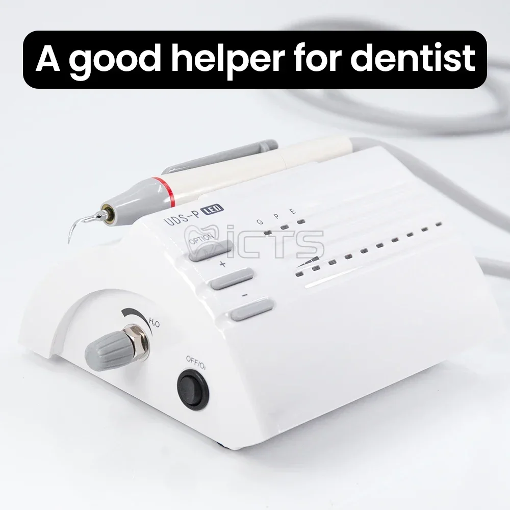 Experience Superior Dental Cleaning UDS-P LED Scaler, Featuring Optical Handpiece, Auto Frequency Tracking, Easy Digital Control